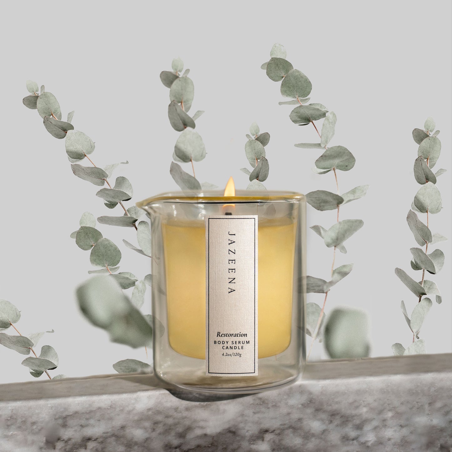 Restoration Body Serum Candle