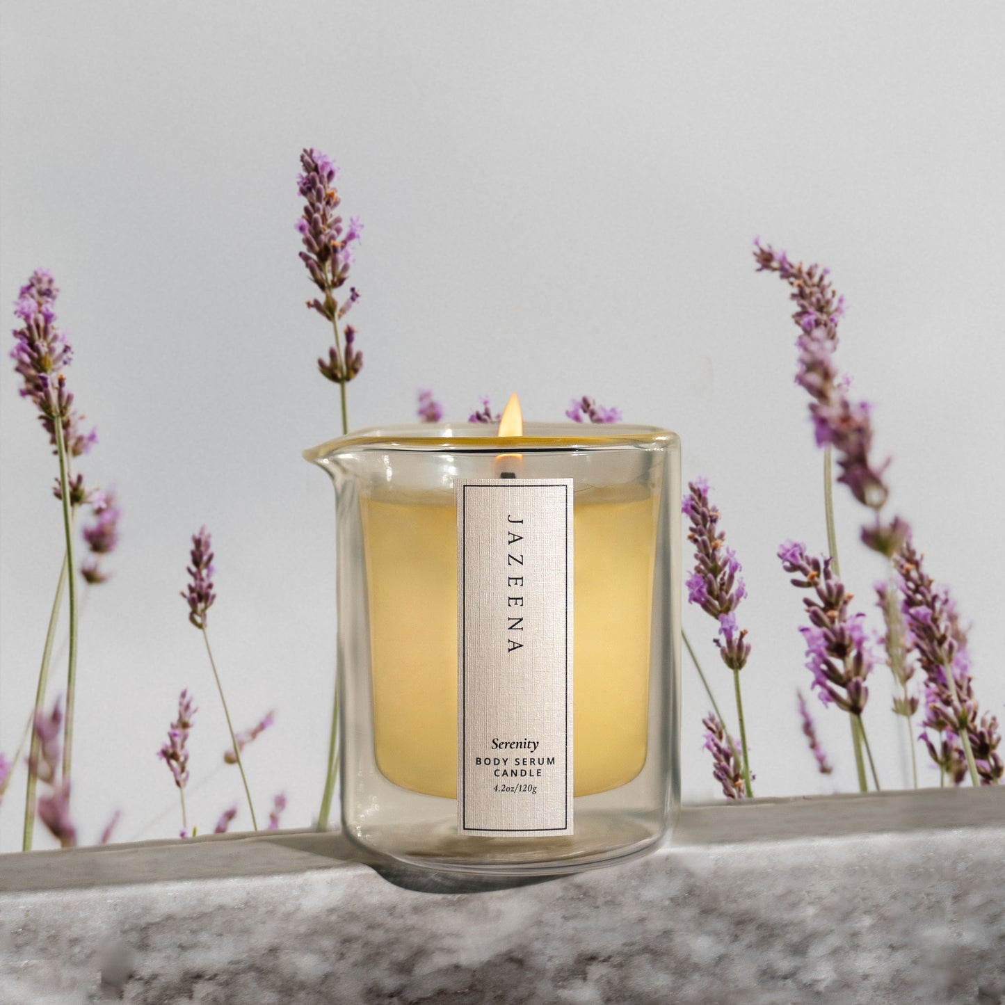 Serenity Body Serum Candle