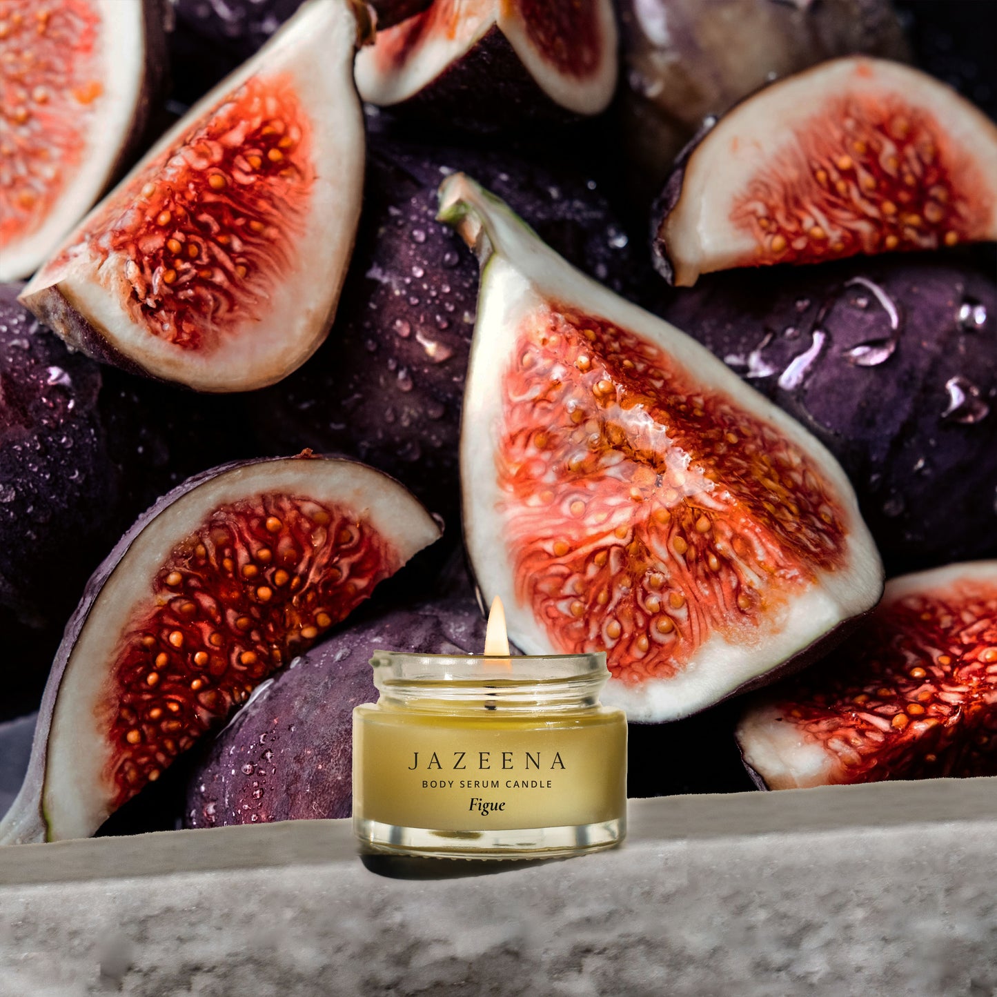 Figue Body Serum Candle