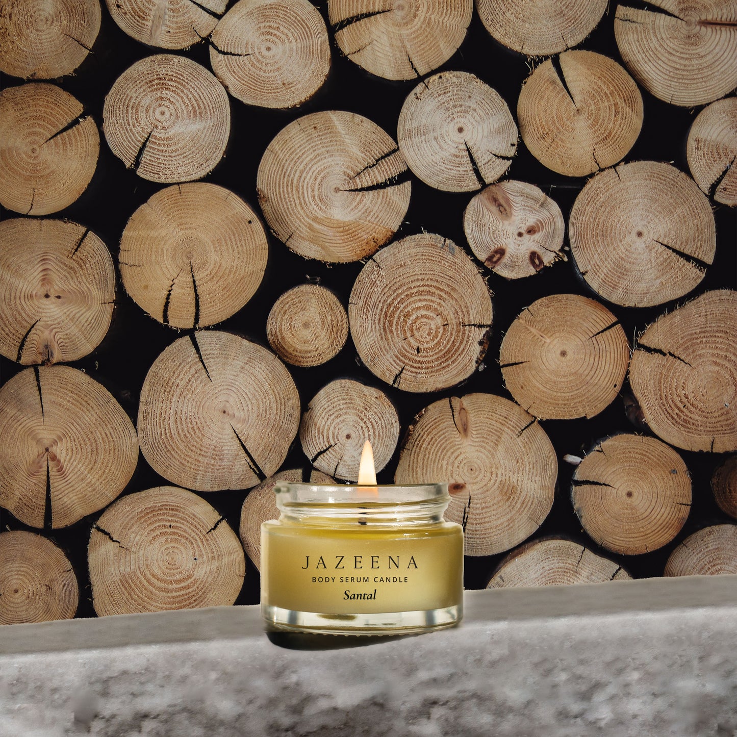 Santal Body Serum Candle