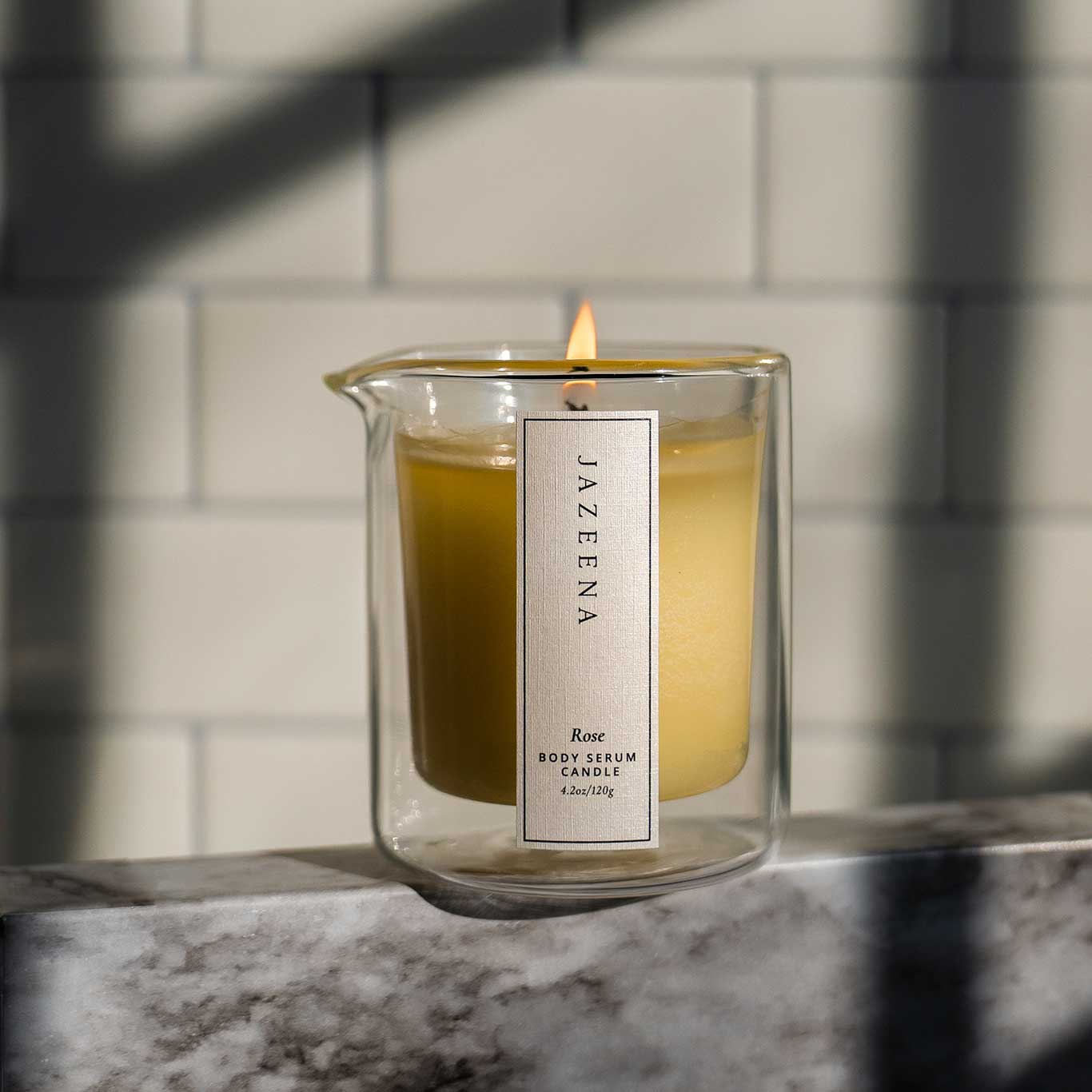 Regular Body Serum Candle lit
