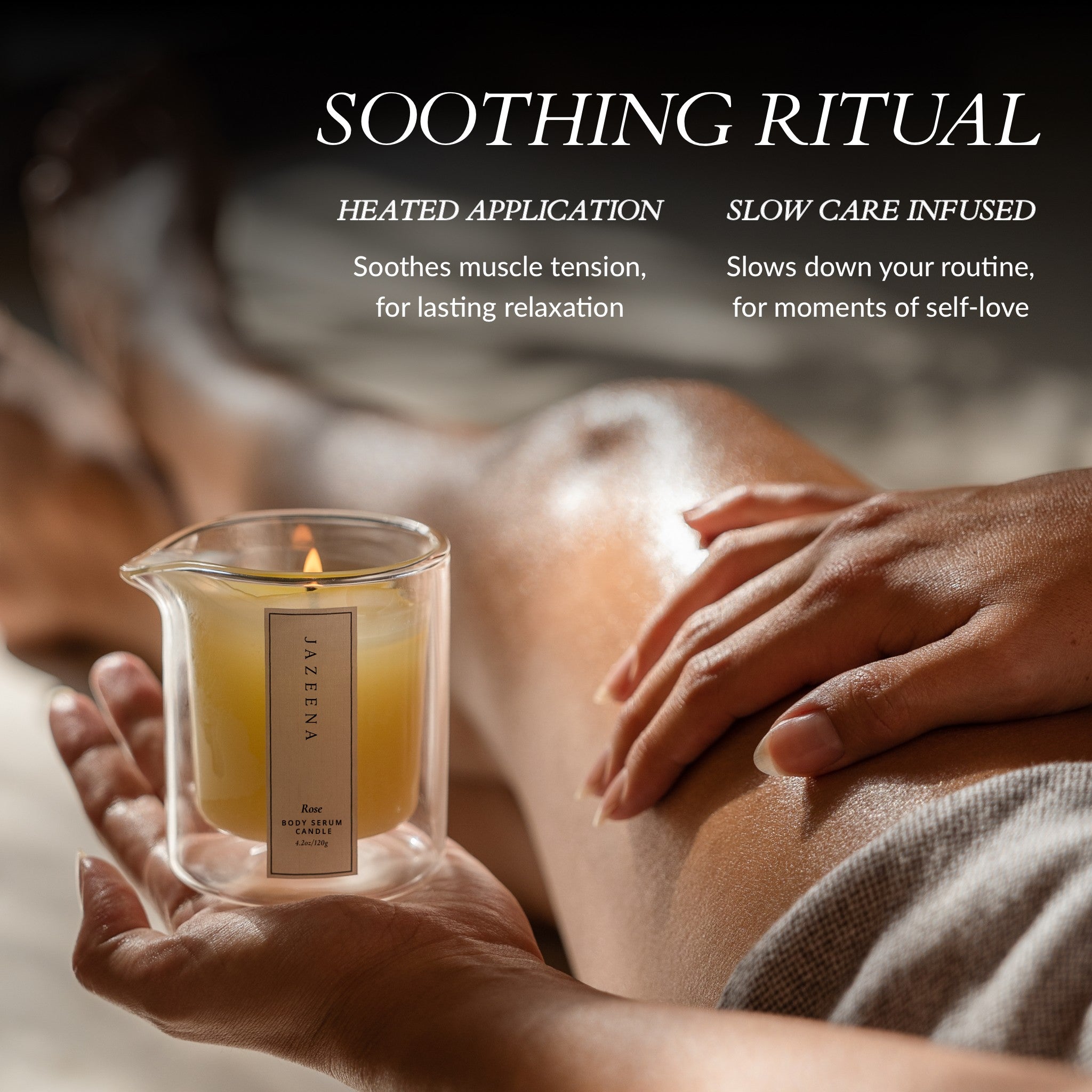 Body Serum Candle Unscented